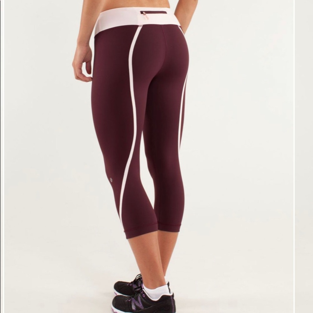 Lululemon Run: Track Time Crop
Bordeaux Drama